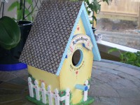 This is the first house I painted. It's a B&B called Robin's Roost.